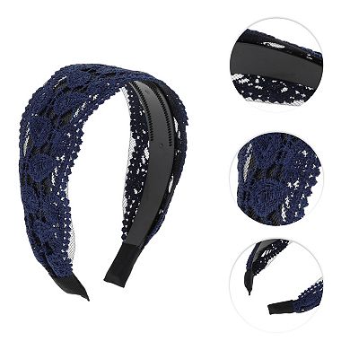 Women's Fashion Lace Headband 5.71"x4.72" 1 Pc