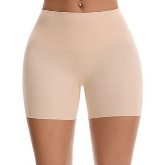 Women's High Waisted Seamless Shapewear Slip Shorts Shaping Boyshorts Panties Slimming Underwear