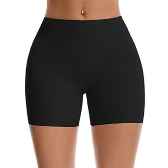 Women's High Waisted Seamless Shapewear Slip Shorts Shaping Boyshorts Panties Slimming Underwear