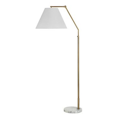 Renwil Claire Floor Lamp In Yellow Color