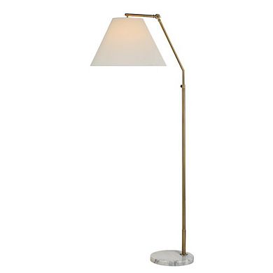 Renwil Claire Floor Lamp In Yellow Color