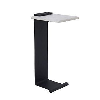 Renwil Dorville Side Table In Black Color