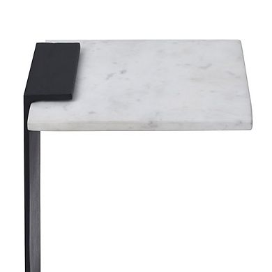 Renwil Dorville Side Table In Black Color