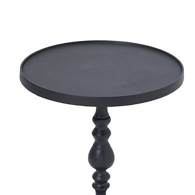 Renwil Yates Side Table In Black Color