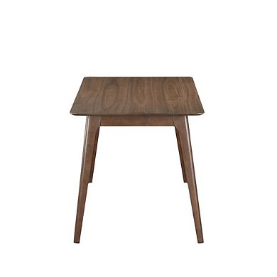New Classic Furniture Oscar Wood Counter Height Table in Walnut