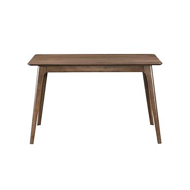 New Classic Furniture Oscar Wood Counter Height Table in Walnut