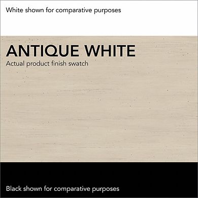 Bush Furniture Salinas Kitchen Pantry Cabinet with Doors, Antique White