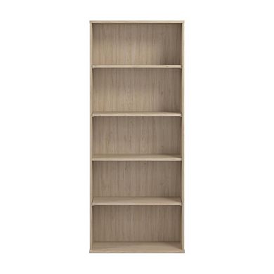 Hustle Tall 5 Shelf Bookcase in Natural Elm