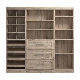 Bestar Pur 86W Closet Organizer System