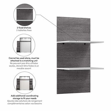 Bestar Cielo 20W Floating Shelves for Cielo Storage