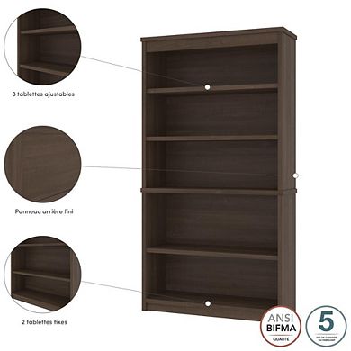 Bestar Universel 36W Bookcase in Antigua