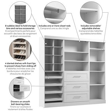 Pur 86W Closet Organizer System
