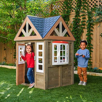 KidKraft Greystone Outdoor Playhouse