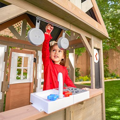 KidKraft Greystone Outdoor Playhouse