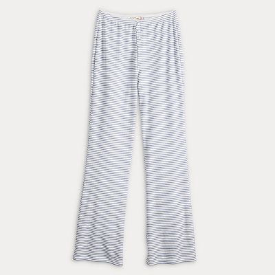 Juniors' Pink Republic Waffle Lounge Pants