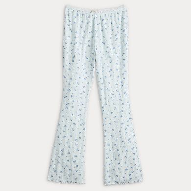 Juniors' Pink Republic Pointelle Lounge Pants