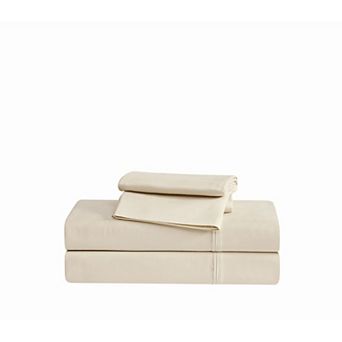 Badgley Mischka 310 Thread Count Cotton Sateen Sheet Set