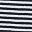 Navy Cream Stripe