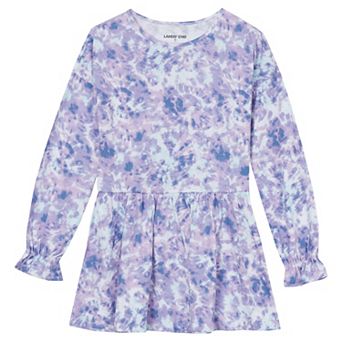 Girls 2-16 Lands' End Long Sleeve Ruffle Tunic Top in Regular & Plus Size