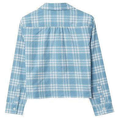 Girls 2-20 Lands' End Long Sleeve Flannel Shirt