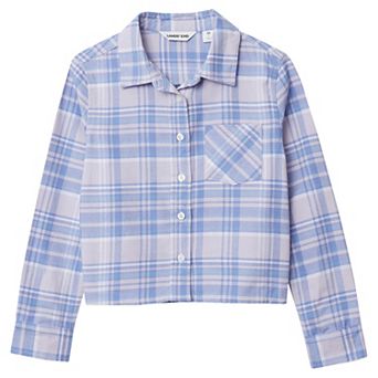 Girls 2-16 Lands' End Long Sleeve Flannel Shirt