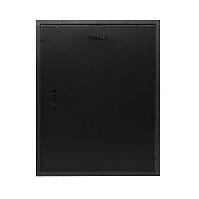 Belle Maison 11-Inch x 14-Inch Matted Black Portrait Frame