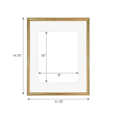 Belle Maison 11-Inch x 14-Inch Matted Portrait Frame