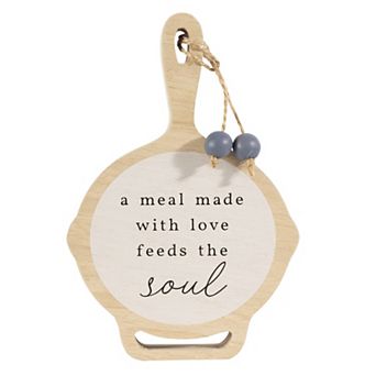 Belle Maison Meals Feed The Soul Caption Box Table Decor