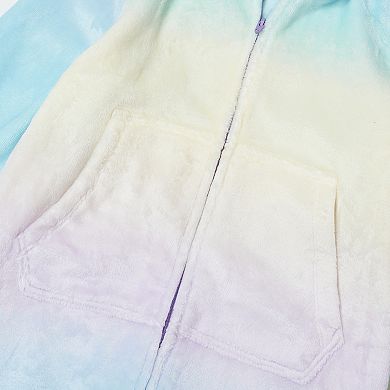 Baby & Toddler Lands' End Hooded Plush One-Piece Pajamas