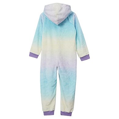 Baby & Toddler Lands' End Hooded Plush One-Piece Pajamas