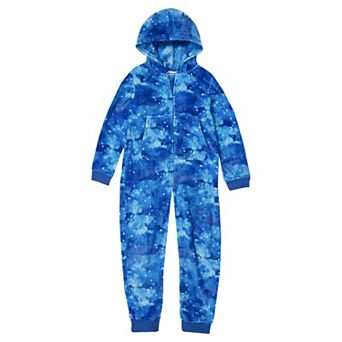 Baby & Toddler Lands' End Hooded Plush One-Piece Pajamas