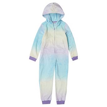 Baby & Toddler Lands' End Hooded Plush One-Piece Pajamas