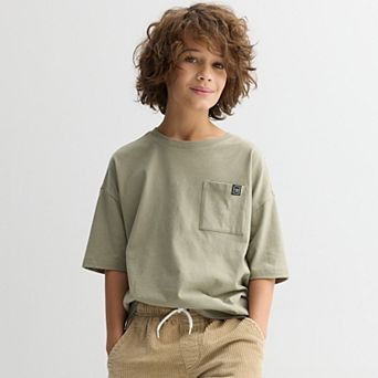 Boys 8-20 Sonoma Goods For Life® Relaxed Pocket Tee in Regular & Husky