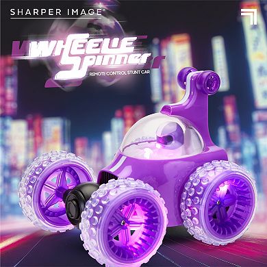 Sharper Image RC Wheelie Spinner Light Up Toy