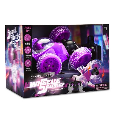 Sharper Image RC Wheelie Spinner Light Up Toy