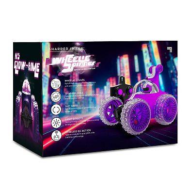 Sharper Image RC Wheelie Spinner Light Up Toy