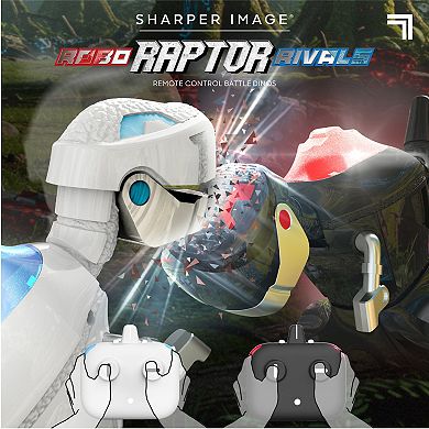Sharper Image Robo Raptor Rivals Remote Control Battle Dinos