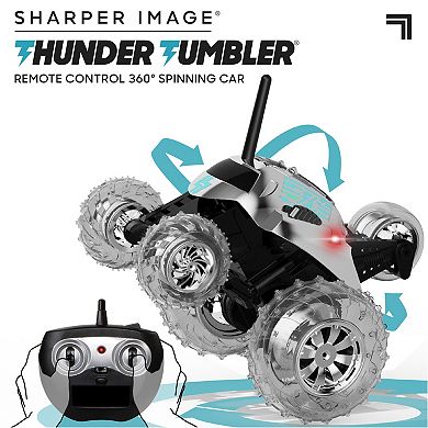 Sharper Image Thunder Tumbler Remote Control 360° Spinning Car Toy