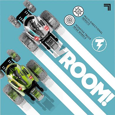 Sharper Image Thunder Tumbler Remote Control 360° Spinning Car Toy