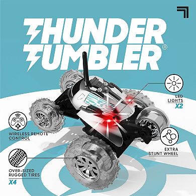 Sharper Image Thunder Tumbler Remote Control 360° Spinning Car Toy