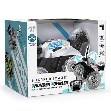 Sharper Image Thunder Tumbler Remote Control 360° Spinning Car Toy