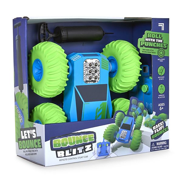 Sharper Image RC Flip Stunt Bounce Blitz Toy Vehicle