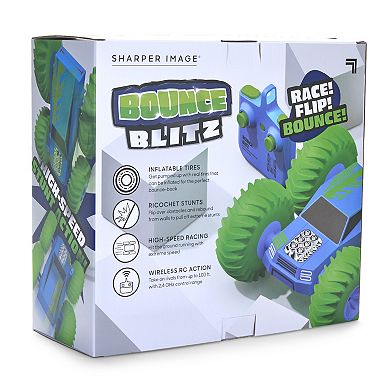 Sharper Image RC Flip Stunt Bounce Blitz Toy Vehicle