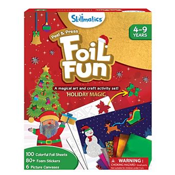 Skillmatics Foil Fun Holiday Magic Art & Craft Activity Set