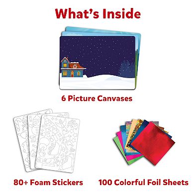 Skillmatics Foil Fun Holiday Magic Art & Craft Activity Set