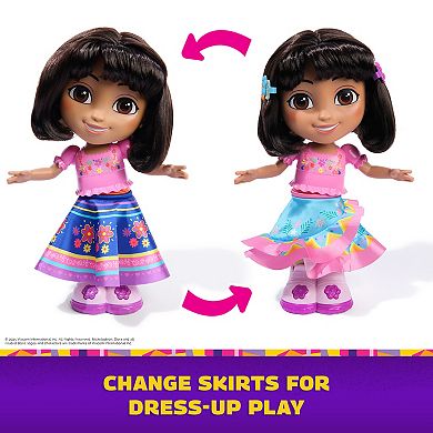 Dora the Explorer Dance With Me Dora Interactive Dancing Doll with 2 Skirts & Bilingual Phrases