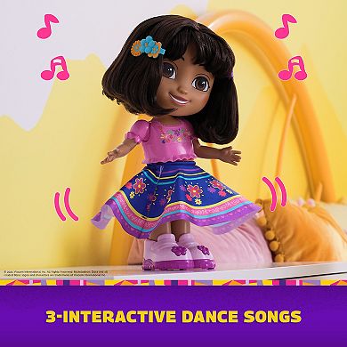 Dora the Explorer Dance With Me Dora Interactive Dancing Doll with 2 Skirts & Bilingual Phrases