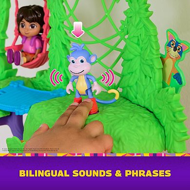 Dora the Explorer Explore & Play Rainforest Casita Playset with Dora & Boots Figures