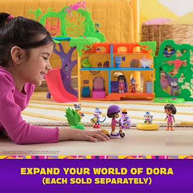 Dora the Explorer Explore & Play Rainforest Casita Playset with Dora & Boots Figures