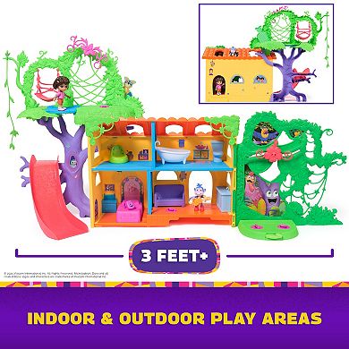 Dora the Explorer Explore & Play Rainforest Casita Playset with Dora & Boots Figures